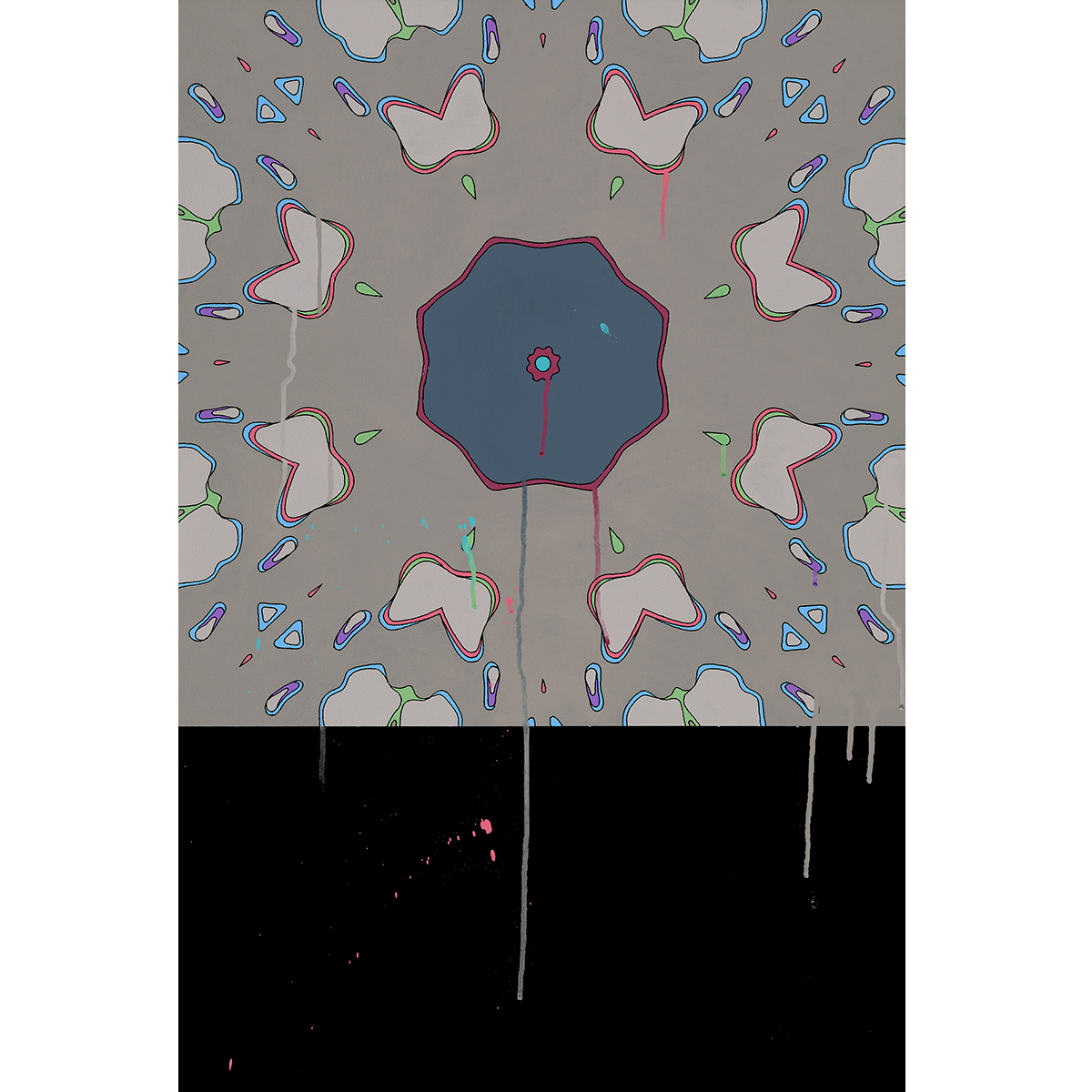 <br/>Arsenate Toggle, 7/23/2025<br/>36" x 24"<br/>acrylic and opaque marker on canvas